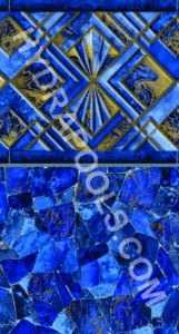 Diamond Deco Blue on Seaglass 30ML (Luxurious Luminescence)