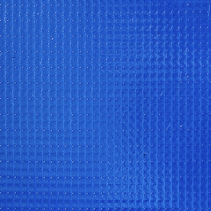 Blue Solid Vinyl safety cover material sample