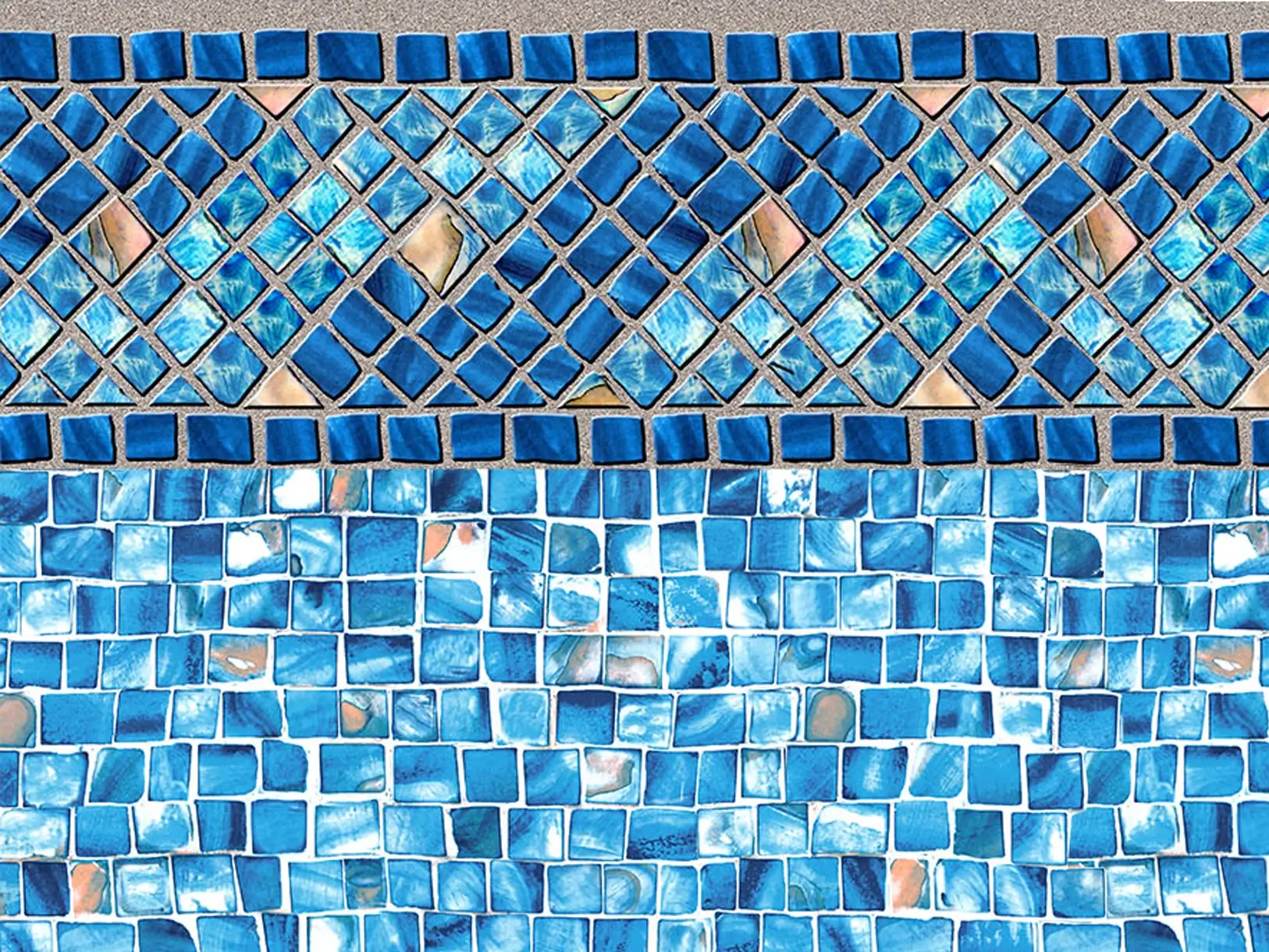 Amelia Oyster Bay Prime Series vinyl pool liner