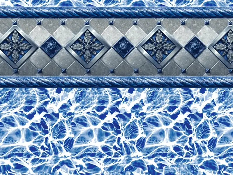 Bayview Slate Prime Series vinyl pool liner