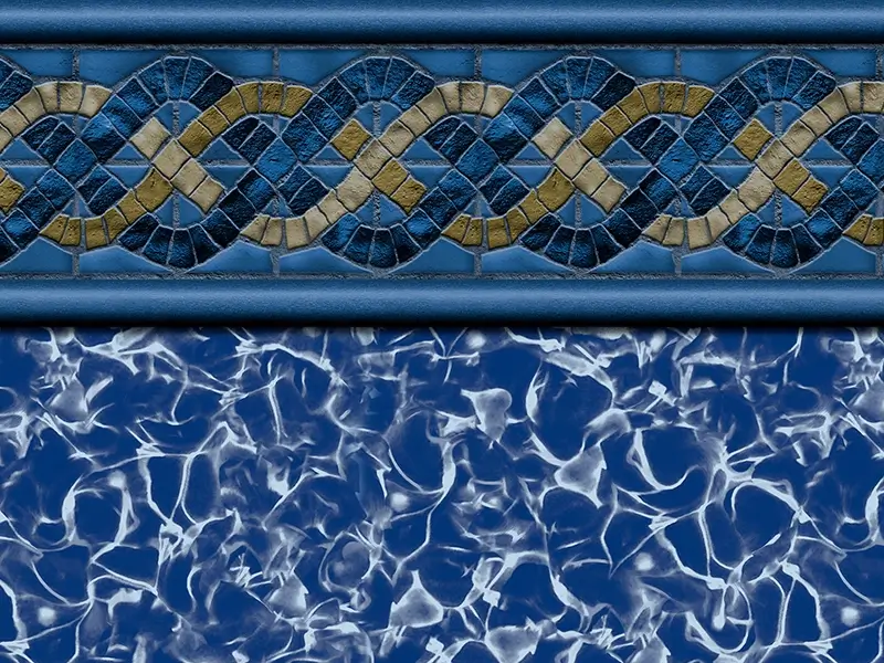 Cambridge Aquarius All-Over Infinity Series vinyl pool liner