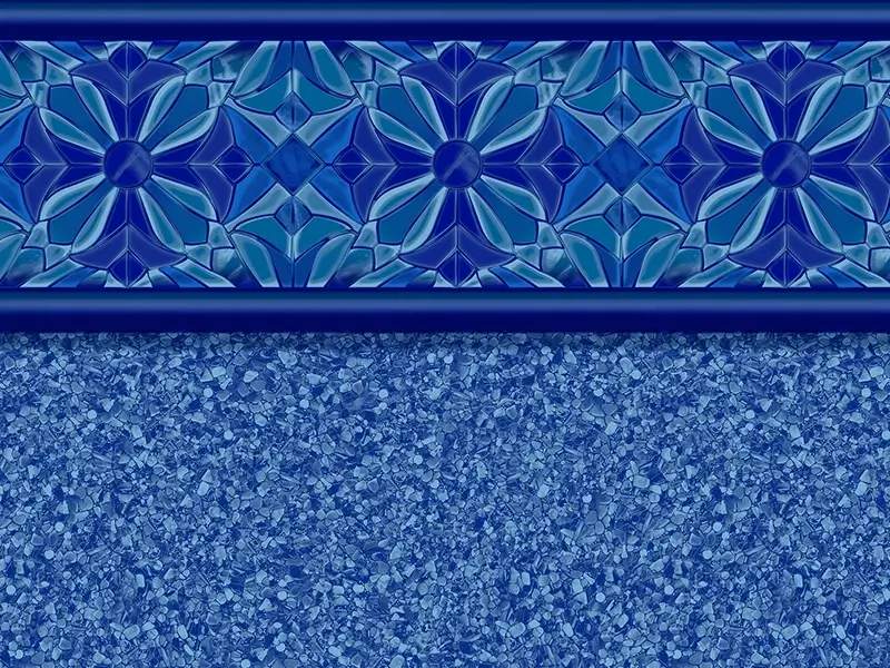 Clarkson Blue Beach Pebble Artisan Series vinyl pool liner