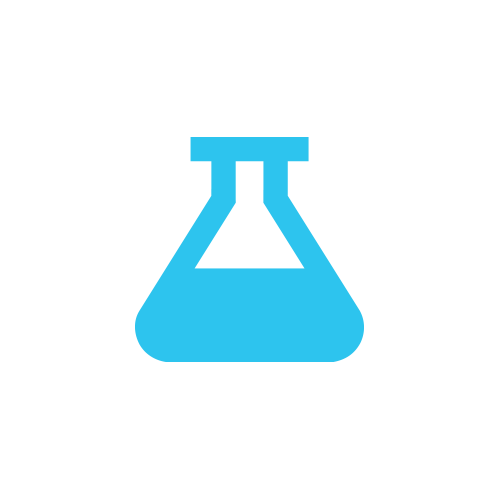Pool water chemistry icon for pool liner color