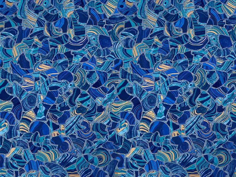 Harmony Medium Blue Shimmer Series vinyl pool liner