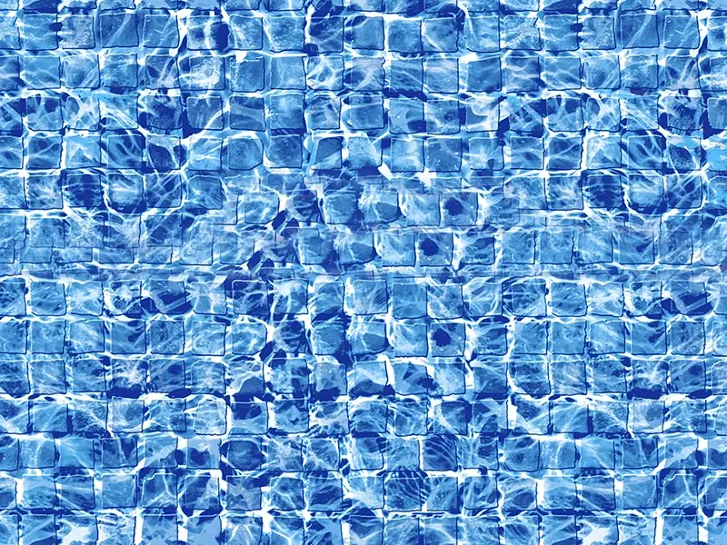 River All-Over Infinity Series vinyl pool liner