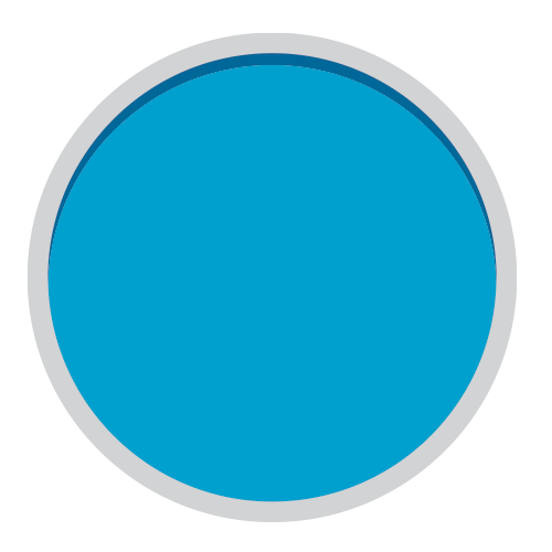 Round semi-inground pool shape diagram