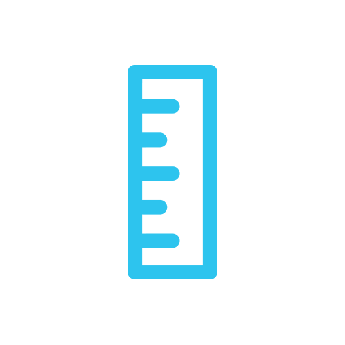 Depth icon for pool liner color