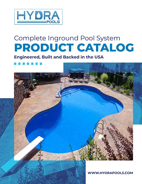 2026 Hydra Pools catalog cover